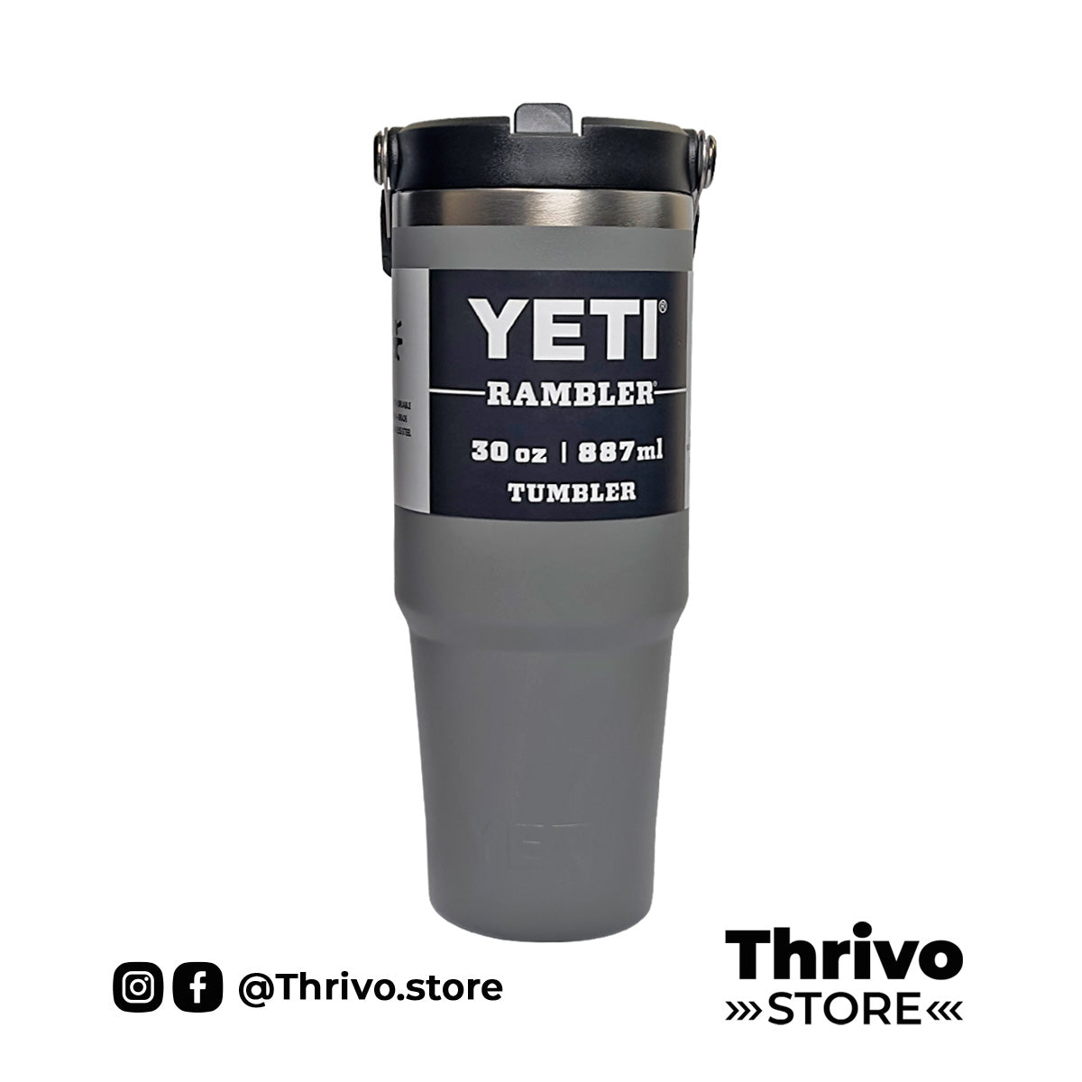 Termo YETI de 30 Oz con agarradero y boquilla, variedad de colores