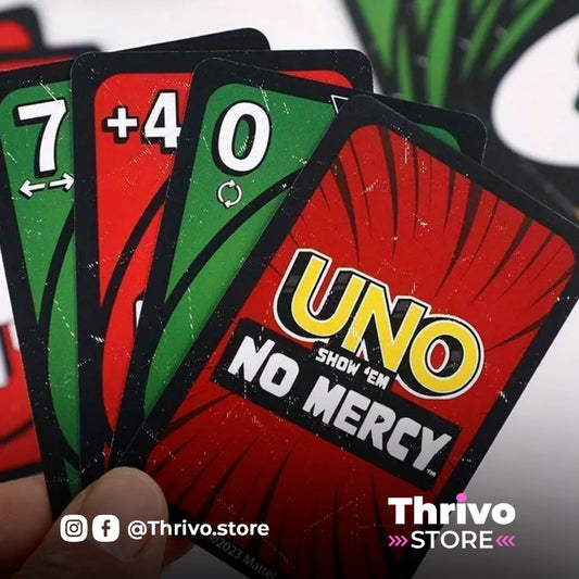 Juego de cartas UNO No Mercy, de caja metálica