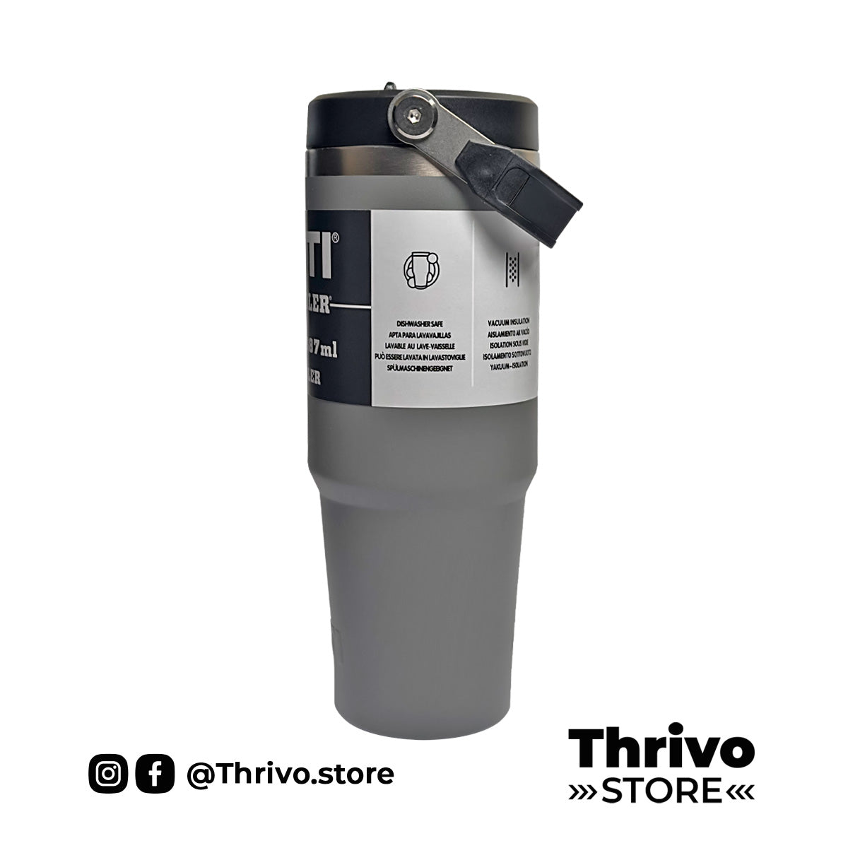 Termo YETI de 30 Oz con agarradero y boquilla, variedad de colores