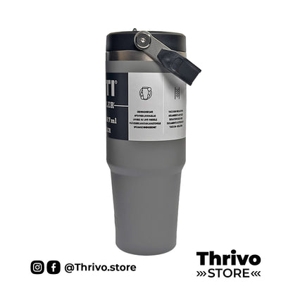 Termo YETI de 30 Oz con agarradero y boquilla, variedad de colores