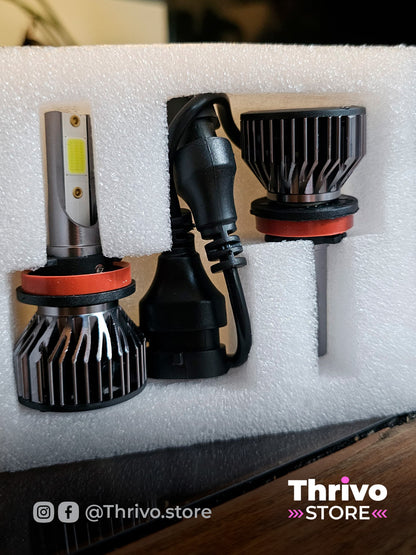 Luces LED 20,000 lúmenes para carro