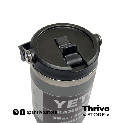 Termo YETI de 30 Oz con agarradero y boquilla, variedad de colores