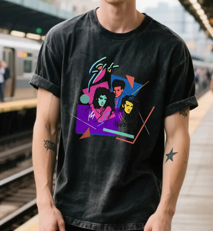 Camiseta casual retro Soda Stereo