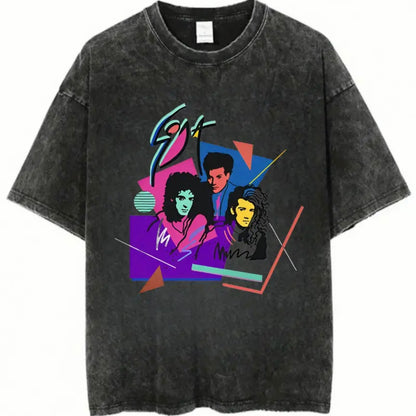 Camiseta casual retro Soda Stereo